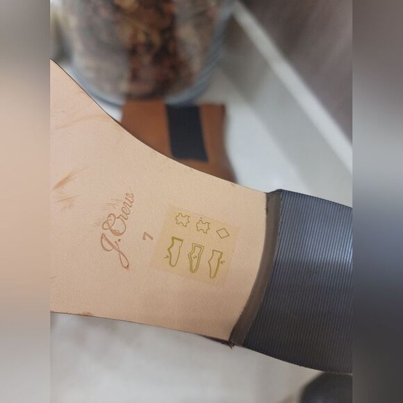 J. Crew Pull-on Leather Chelsea Boots New Size 7 - Picture 12 of 12